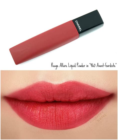 chanel rouge allure liquid powder 960|chanel rouge allure laque 72.